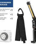 Must Have Indoor Mechanical Timer Portable LED Work Light And Extension Cord Organizer Bundle with timer, light, organizer