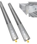 Heavy Duty 80 Inch Ball Bearing Drawer Slides With Lock Silent Glide 226kg Capacity Industrial Rail for cabinets and toolboxes
