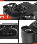 Plug And Play Throttle Position Sensor TPS For Ford And Mercury Cars And SUVs Fits Contour Escape Explorer Sport Explorer Sport Trac Freestar Mystique Ranger And Sable Models black plastic sensor detail