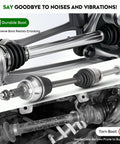 Image of Street Proven Heavy Duty Front Right CV Axle Shaft Assembly For Toyota Camry Avalon Highlander Solara with durable boot.