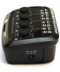 Smart 4-Port 1S LiPo Charger With Digital LED Display And Independent Output Ports, Micro Size, AC DC Input, One-Touch Dial