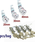4 Pack Drawer Cam Lock Set With 2 Keys For Doors, Mailboxes, Cabinets And Tool Boxes DIY Furniture Hardware HJ03 30mm Cam Lock