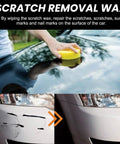Instant Scratch Eraser Kit For Cars Light To Medium Scratches And Swirls That Vanish In Minutes No Fuss Universal Auto Paint Repair Polish Safe On All Car Colors DIY Easy Car Detailing Solution used on car hood and bumper