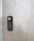 Mechanical Combination Door Latch Password Lock For Steel Cabinets And Lockers on wood surface
