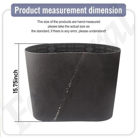 Product measurement dimension for Replacement Drum Sander Feed Belt Conveyor Measuring Sixteen And A Quarter Inch Wide