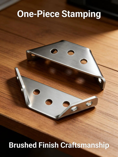 Leveling Up Your Setup With Ultra Heavy Duty Triangle Brackets Solid Thickened Metal Furniture Reinforcement Kit For Shelves Cabinets And Chairs Built Tight