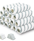 Premium 18 Pack 9 Inch Microfiber Paint Roller Covers With Half Inch Nap Non Shedding Texture For Effortless Wall Refreshes.