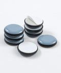 Slide Heavy Items Without Breaking A Sweat Using These Reusable Furniture Sliders Heavy Duty Self Adhesive Floor Protectors Non Slip Movement Pads, blue circle pads.