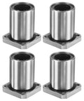 LMK25UU Linear Ball Bearings 25mm Bore 40mm OD 50mm Long 5.5mm Hole 4 Pack with Double Side Rubber Seals