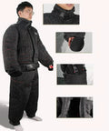 Full Coverage Dog Bite Training Suit For Working Dogs, Unisex Protective Jacket With Heavy Duty Bite Protection worn by person