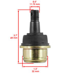 4 Pack Upper And Lower Ball Joints For Honda Rancher ATV Trx Series 350 400 420 Compatible With Trx350 Rancher 2000 2006 Trx400fa Trx400fga Trx420fa Trx420fe Trx420fm Trx420fpa, 2.7 in joint