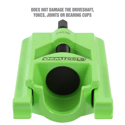 Light Duty U Joint Puller For Cars And Trucks Class 1-3 Removal Tool 24539 with green body, front view