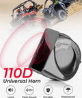 Universal UTV Turn Signal Column Switch With 110D Horn shown with UTVs, plug-and-play design for Polaris Can Am Golf Cart Teryx CFMOTO.
