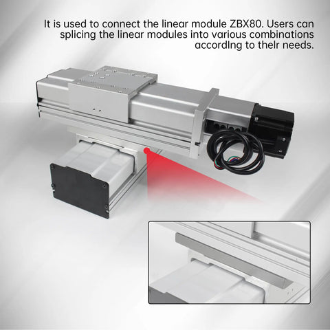 FBX100 Series Linear Stage Connection Module Aluminum Platform Connector Board for precise motion system