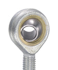 Two Pack Spherical Rod End Bearing 8mm Bore M8x1.25 Left Hand Male Thread Connector Self Lubricated Joint For Heavy Duty Machinery And Hydraulic Cylinders Built Tough For Long Life, close-up