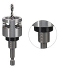 Built Like A Tank Carbide Tipped Countersink Bit With 82 Degree Angle 3/8 Cutting Face 3/32 Drill Point And Revolving Depth Stop Guide.