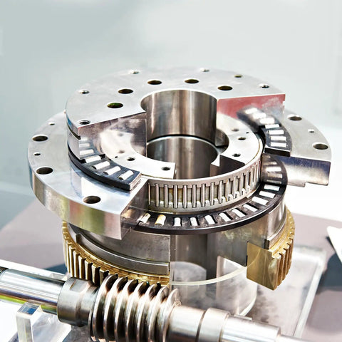 Two Pack NTA3244 2TRA Thrust Needle Roller Bearings With Washers, chrome steel, showing layered assembly for axial support.