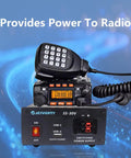 13.8V 30A DC Regulated Beefy Go-To Bench Power Supply With USB-C Quick Charge shown power radio operation