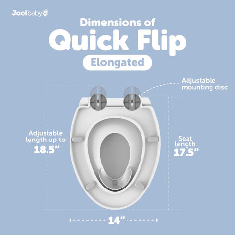 Lay Off The Drama Today With This Quick Flip Toilet Seat Boasting A Built In Potty And Splash Guard, Slow Close Elongated Fit For Super Easy Toddler Training Setup