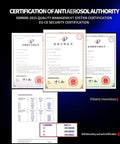 Certification documents for No Backflow Magnetic Levitation Shower Drain Valve For One Way Drain And Quick Drainage Easy Install Shower Plug Insert