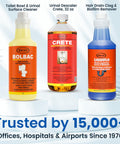 Commercial Grade Urinal Drain Cleaner Descaler and Deodorizer for Restrooms, Breaks Down Urine Scale and Calcium Deposits, 32 Fl Oz bottle
