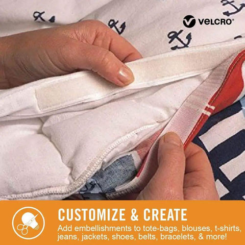 Foolproof Slap On Fabric Tape 24 Inches Long By Three Quarters Wide used for hemming clothing and craft projects.