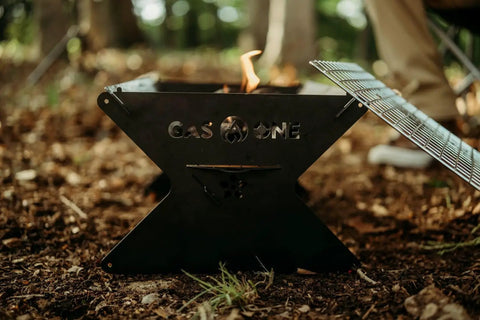 15 Inch Portable Charcoal Grill Foldable Bbq For Camping Backyard Bonfires And Patio Heavy Duty Fire Pit Gear In Forest