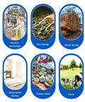 Image showcasing applications of the 2KW Industrial Hot Air Blower And High Power Heater in diverse drying environments.