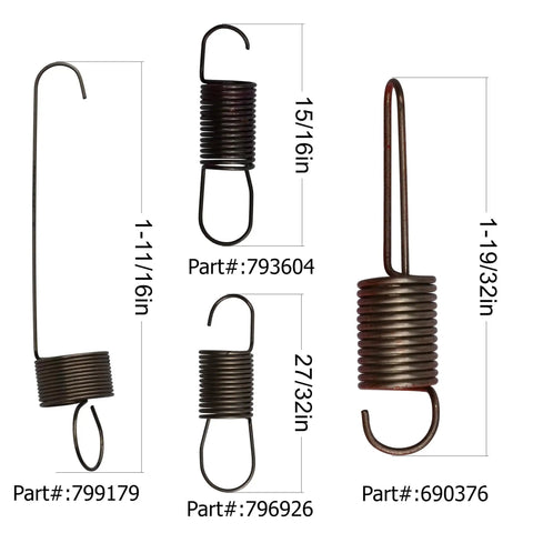 14-Piece Governor Spring Kit For Briggs And Stratton Small Engines Replacement Set Includes Choke Idle Air Vane And Link Springs