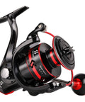 Red 7000 Spinning Fishing Reel With Ultra Smooth Action 12 Ball Bearings Instant Anti Reverse Beefy Power For All Day Casting