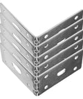 Beefy Heavy Duty Metal Corner Braces 5 Pack Right Angle L Shape Brackets 90 Degree Steel Corner Supports for Home and Office