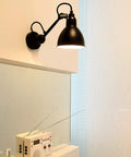 Rock Solid Plug In Swing Arm Wall Sconce With Heavy Duty Metal Reading Light Fixture Simple Toggle Switch bedside lamp in matte black