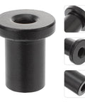 5 Pack Black Barn Door Track Spacers For Sliding Barn Doors Heavy Duty Wall Connectors To Secure Rails To Walls Rust Resistant Durable Hardware