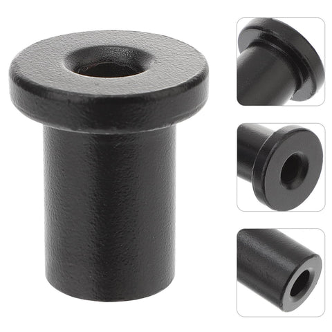 5 Pack Sliding Barn Door Track Spacers Black Hardware Kit For Wall Mounting, built tough high-carbon steel, corrosion resistant