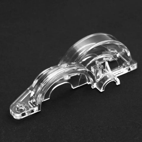 Transparent Spur Gear Covers For 1X10 RC Car TT02, Clear Plastic Gearbox Case