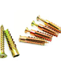 Heavy Duty Hollow Wall Anchors With Screws Set 20 Pack For Concrete Hollow Wall And Wooden Walls 6x32mm Tree Shape Expansion