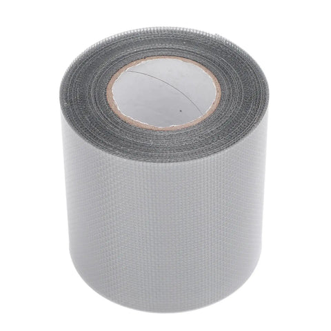 Self Adhesive Window Screen Repair Patch Tape Roll For Home Windows And Doors Tents Screens Breathable Mesh Repair Kit Quick Fix Six Point One Meter Grey Ideal For Indoor And Outdoor Use