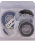 Heavy Duty Wheel Bearing Kit For Honda And Suzuki Double Row Type TC ABEC3 in packaging showing two rubber-sealed bearings