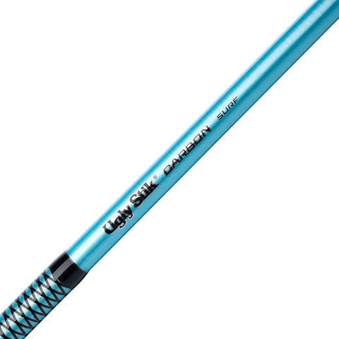 Detail of Carbon Surf Spinning Rod 12 Foot Two Piece Heavy Power Surf Casting Rod For Beach Angling Handles 20 To 40 Lb Line