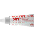 Front view of 567 Thread Sealant White 50 mL Tube For Stainless Steel And Metal Fittings Instant Low Pressure Seal