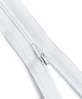 White 12 Inch Nylon Zippers Pack Of 100 For Sewing Crafts Bags Pouches And Pillow Covers Size 3 Ideal For DIY Projects