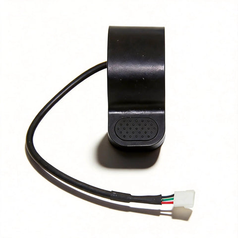 Universal Electric Scooter Throttle Replacement Part With Finger Button Accelerator Speed Control For Smooth Acceleration Ride Ready Compatible With Wide Range Of Scooters And E Bikes Black