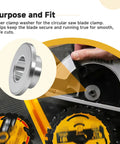 Two Pack Inner Clamp Washer For Circular Saw Blade Clamp Replacement For DeWalt DC300 DC310 DC390 Series And DCS391