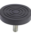 Heavy Duty Rubber Feet Levelers For Furniture Protection And Stability 58mm Diameter Screw On No Slip Floor Protectors For Chairs Tables And Desks