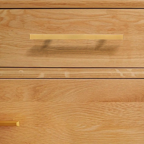 Gold Cabinet Pulls 128mm Five Pack Small Cupboard Handles for Dresser Drawers and Furniture Doors Upgrade Your Kitchen Cabinets with Sleek Boss Gold Hardware