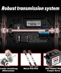 Fast 1 To 10 Scale RC Car For Adults And Kids 8 To 12, 4x4 Electric Remote Control Monster Truck transmission system details