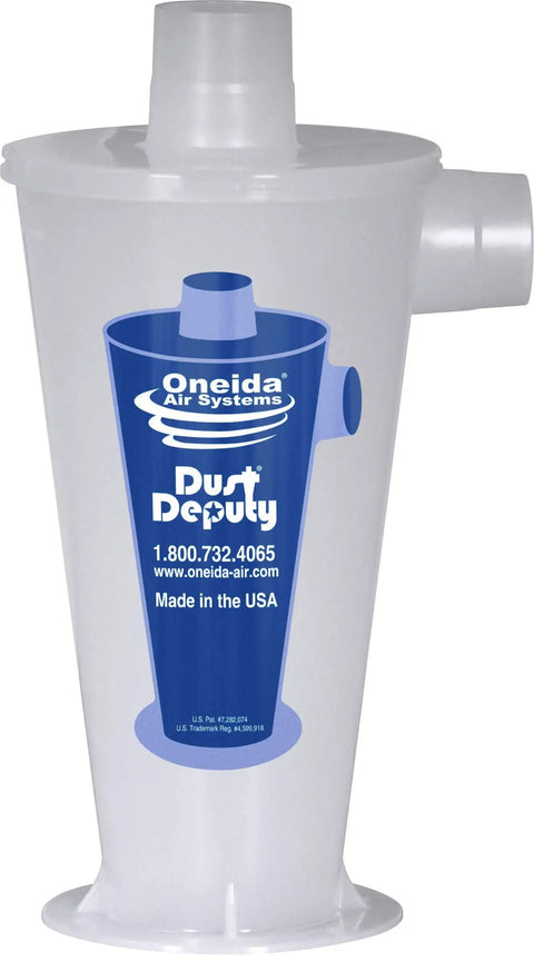 Dust Deputy DIY Anti Static Retrofit Cyclone Separator For Wet And Dry Shop Vacuums, 20 Percent More Suction, Easy Upgrade Kit