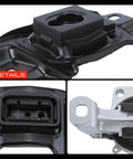 Straight Up Heavy Duty Engine Motor And Transmission Mount Kit With Solid Torque Strut For Mazda 3 2010 To 2013 And Mazda 5 2012 To 2015 Automatic Transmission close-up view of mount details