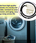 Washing Machine Lid Lock Switch Assembly Replacement For Compatible Models Easy Installation High-Durability Component Fits WH08X31577 WH01X24114 WH01X26114 WH01X27954 44961452 963152 AP7015047 AP7033485, white washer in background