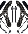 Front End Suspension Kit For Hyundai Elantra 2011 2016 Sedan And Veloster 2012 2017 Includes 2 Front Lower Control Arms With Ball Joints 2